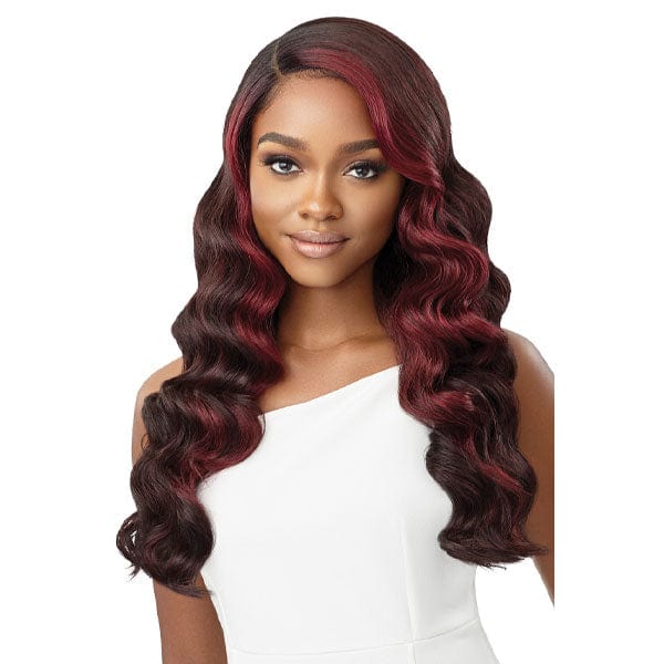 Outre Synthetic Sleeklay Part HD Lace Front Wig - LAVETTE - Image 2