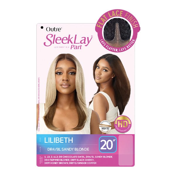 Outre Synthetic Sleeklay Part HD Lace Front Wig - LILIBETH - Image 5