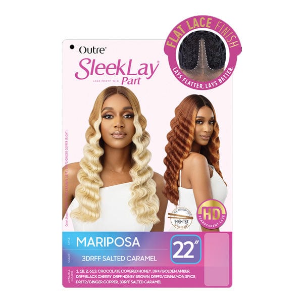 Outre Synthetic Sleeklay Part HD Lace Front Wig - MARIPOSA - Image 5