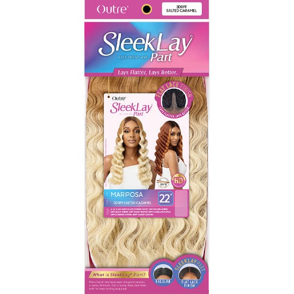 Outre Synthetic Sleeklay Part HD Lace Front Wig - MARIPOSA - Image 6