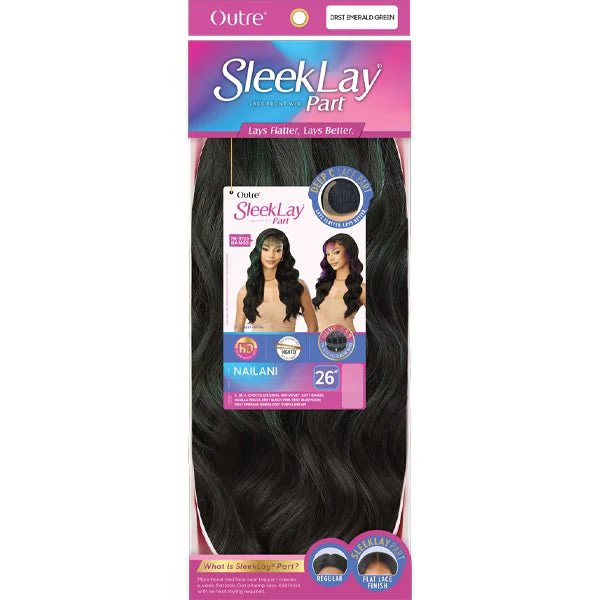 Outre Synthetic Sleeklay Part HD Lace Front Wig -  NAILANI - Image 6