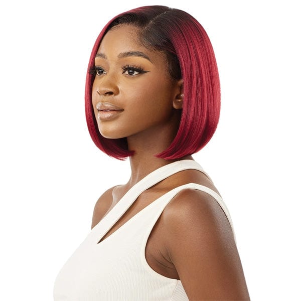 Outre Synthetic Sleeklay Part HD Lace Front Wig - PERI - Image 3