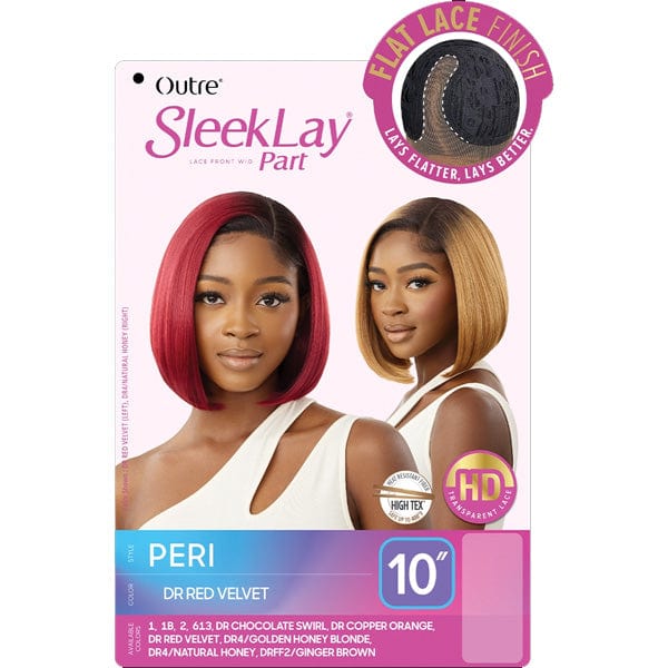 Outre Synthetic Sleeklay Part HD Lace Front Wig - PERI - Image 7
