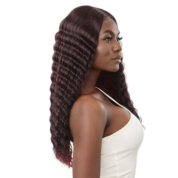 Outre Synthetic Sleeklay Part HD Lace Front Wig - PERLA - Image 3