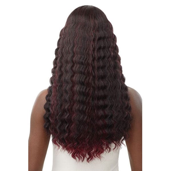 Outre Synthetic Sleeklay Part HD Lace Front Wig - PERLA - Image 4