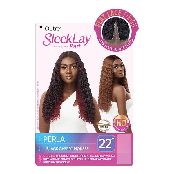 Outre Synthetic Sleeklay Part HD Lace Front Wig - PERLA - Image 6