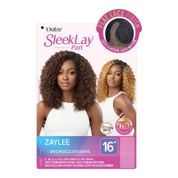 Outre Synthetic Sleeklay Part HD Lace Front Wig - ZAYLEE - Image 5