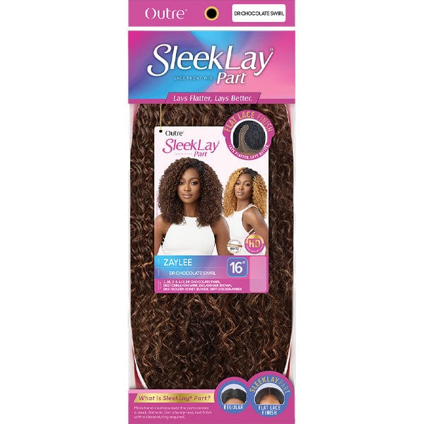 Outre Synthetic Sleeklay Part HD Lace Front Wig - ZAYLEE - Image 6