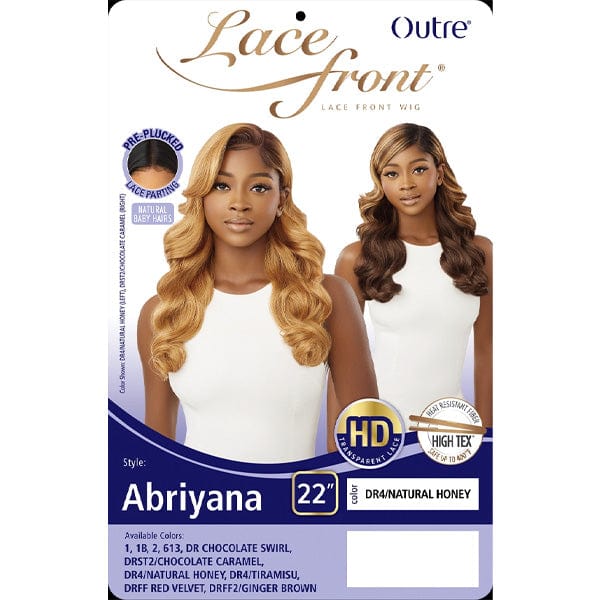 Outre Synthetic Swiss HD Lace Front Wig - ABRIYANA - Image 5
