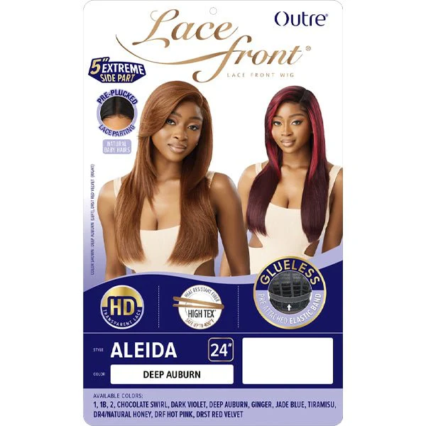 Outre Synthetic Swiss HD Lace Front Wig - ALEIDA - Image 5
