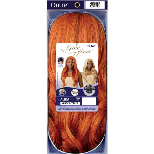 Outre Synthetic Swiss HD Lace Front Wig - ALIKA - Image 6