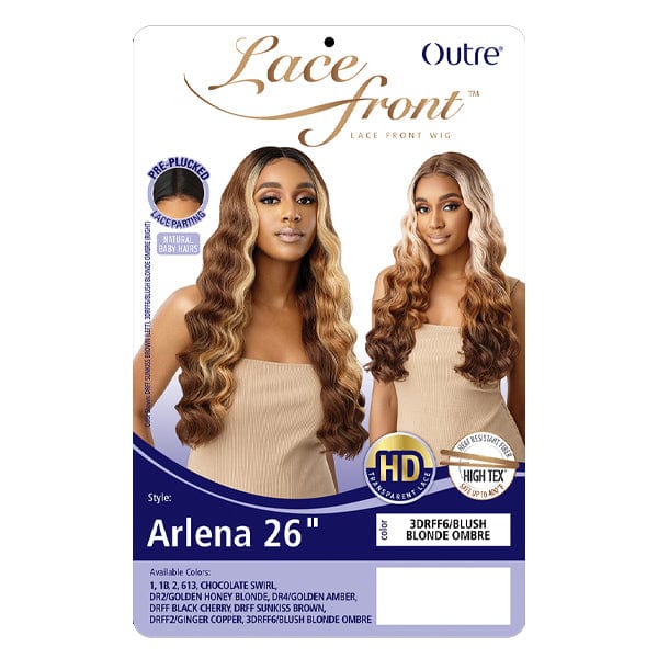 Outre Synthetic Swiss HD Lace Front Wig - ARLENA 26" - Image 6