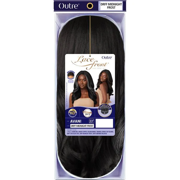 Outre Synthetic Swiss HD Lace Front Wig - AVANI - Image 6