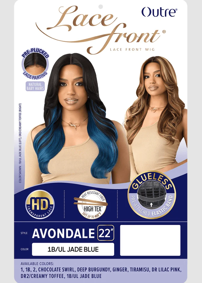 Outre Synthetic Swiss HD Lace Front Wig - AVONDALE - Image 5