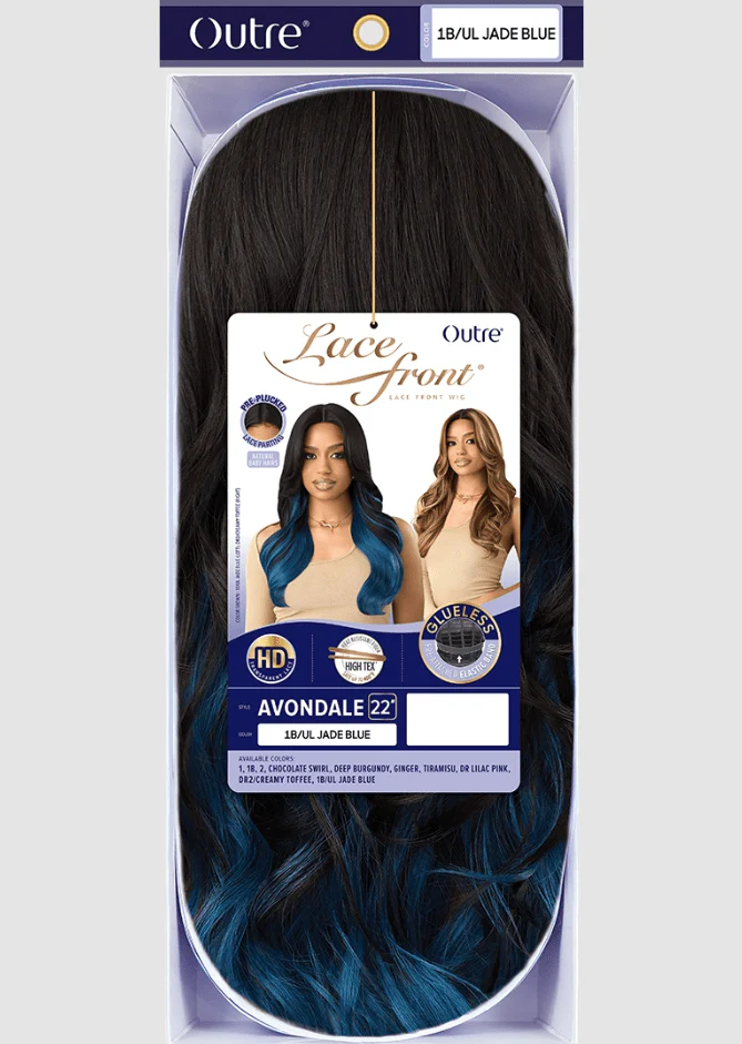 Outre Synthetic Swiss HD Lace Front Wig - AVONDALE - Image 6