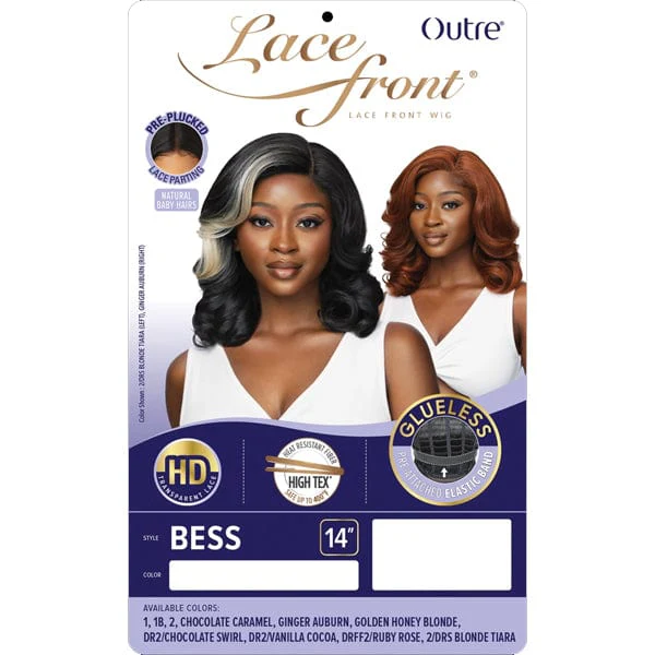 Outre Synthetic Swiss HD Lace Front Wig - BESS - Image 5