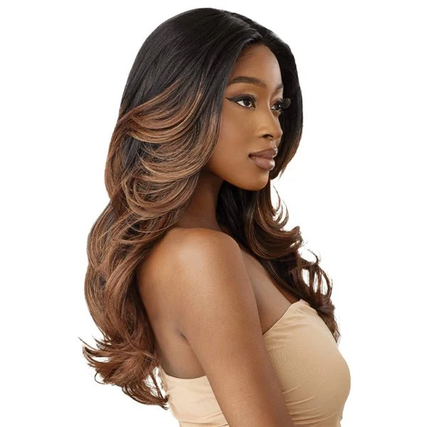Outre Synthetic Swiss HD Lace Front Wig - BRENAE - Image 3