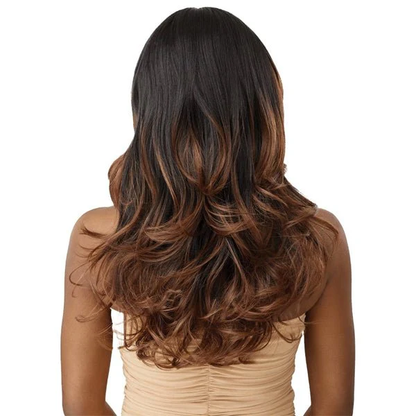 Outre Synthetic Swiss HD Lace Front Wig - BRENAE - Image 4