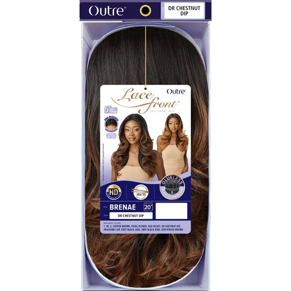Outre Synthetic Swiss HD Lace Front Wig - BRENAE - Image 6