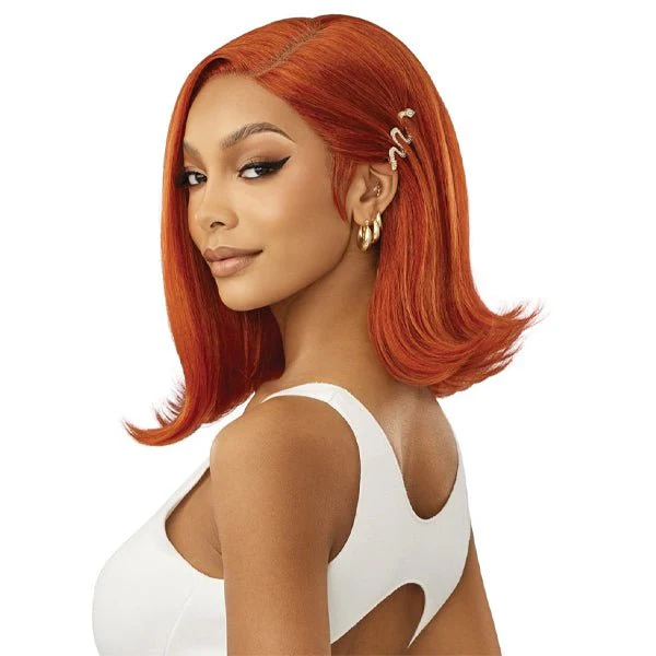 Outre Synthetic Swiss HD Lace Front Wig - CARMEL - Image 2