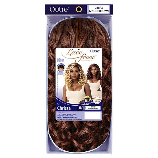 Outre Synthetic Swiss HD Lace Front Wig - CHRISTA - Image 5