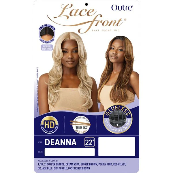 Outre Synthetic Swiss HD Lace Front Wig - DEANNA - Image 5