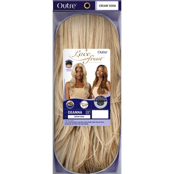 Outre Synthetic Swiss HD Lace Front Wig - DEANNA - Image 6