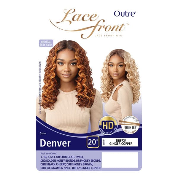 Outre Synthetic Swiss HD Lace Front Wig - DENVER - Image 6