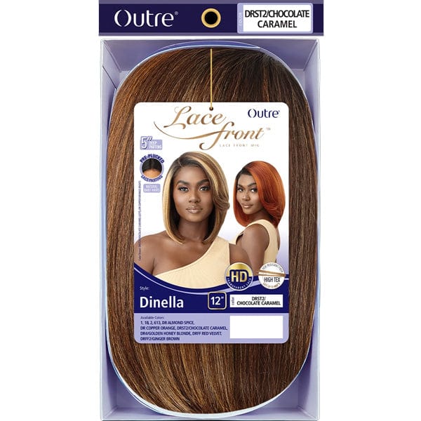 Outre Synthetic Swiss HD Lace Front Wig - DINELLA - Image 6