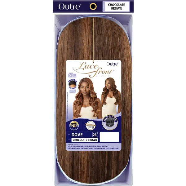 Outre Synthetic Swiss HD Lace Front Wig - DOVE - Image 6