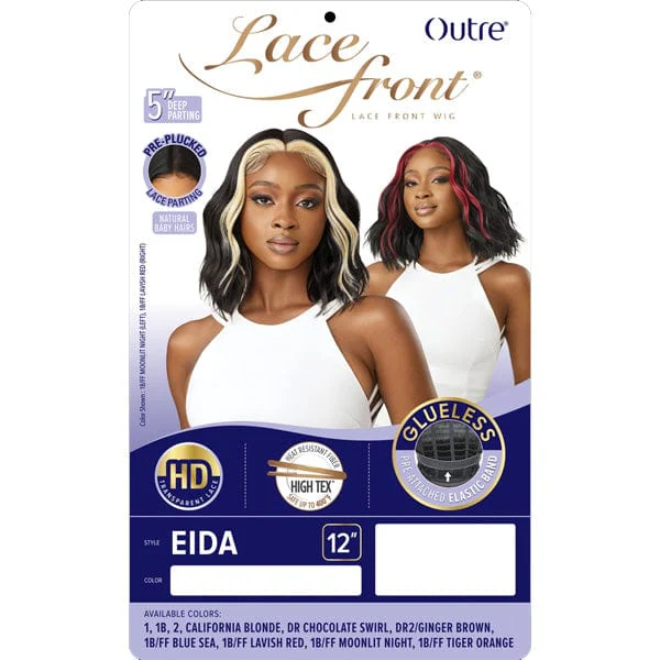 Outre Synthetic Swiss HD Lace Front Wig - EIDA - Image 6