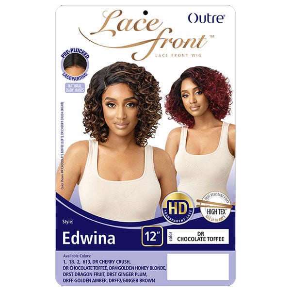 Outre Synthetic Swiss HD Lace Front Wig - EDWINA - Image 5