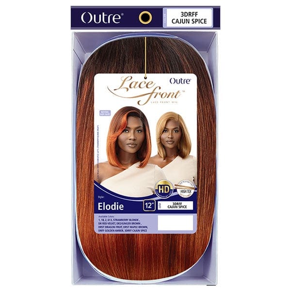 Outre Synthetic Swiss HD Lace Front Wig - ELODIE - Image 6