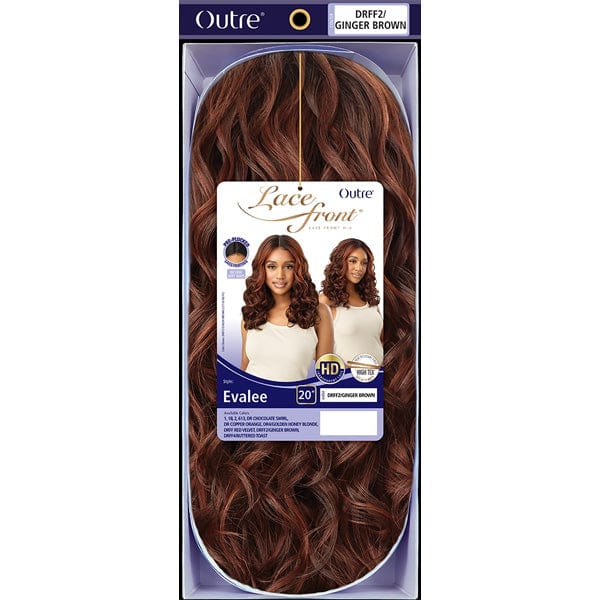 Outre Synthetic Swiss HD Lace Front Wig - EVALEE - Image 4