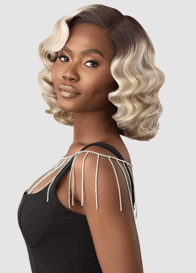 Outre Synthetic Swiss HD Lace Front Wig - EZILDAH - Image 2