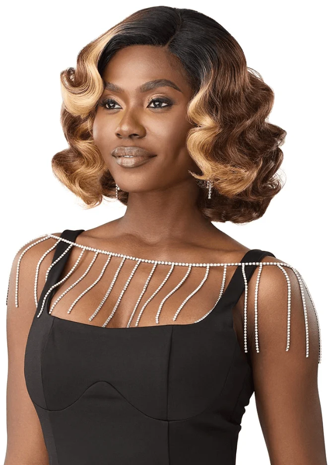 Outre Synthetic Swiss HD Lace Front Wig - EZILDAH - Image 3