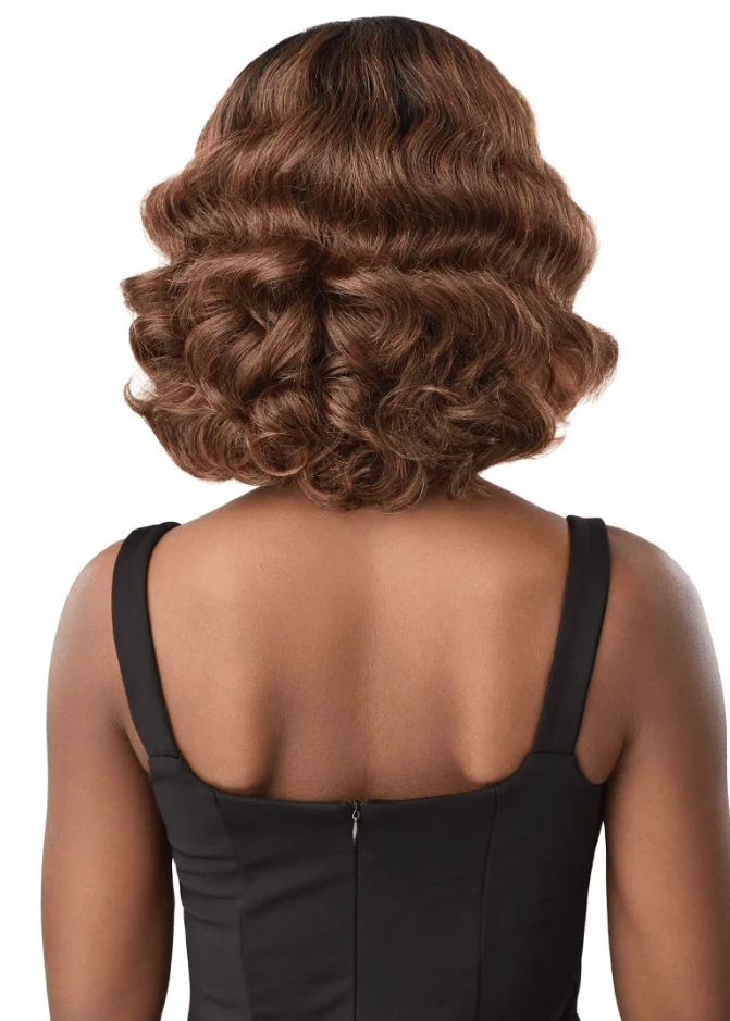 Outre Synthetic Swiss HD Lace Front Wig - EZILDAH - Image 4