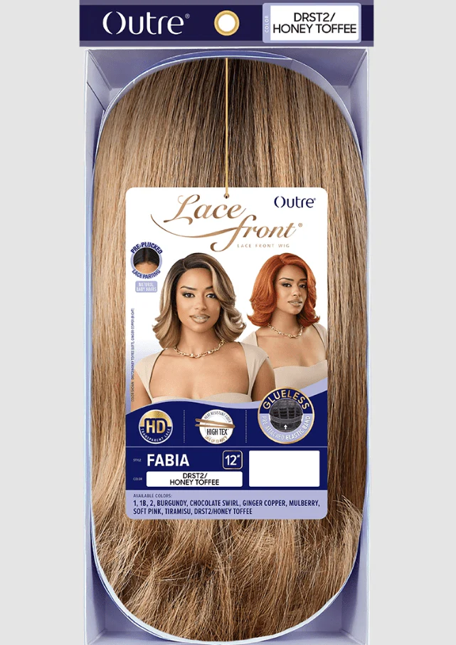 Outre Synthetic Swiss HD Lace Front Wig - FABIA - Image 6