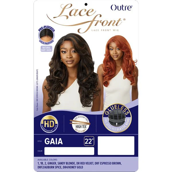 Outre Synthetic Swiss HD Lace Front Wig - GAIA - Image 5