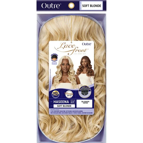 Outre Synthetic Swiss HD Lace Front Wig - HASEENA - Image 6