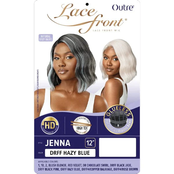 Outre Synthetic Swiss HD Lace Front Wig - JENNA - Image 5