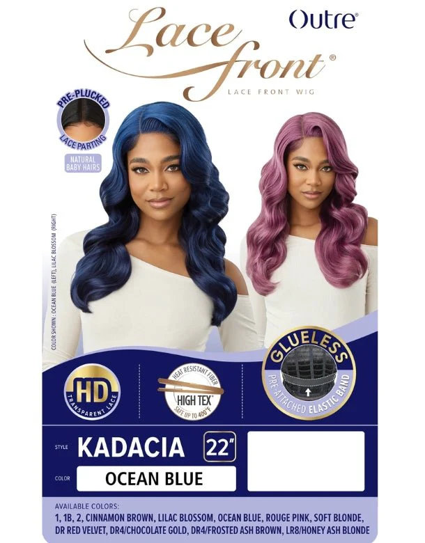 Outre Synthetic Swiss HD Lace Front Wig - KADACIA - Image 5