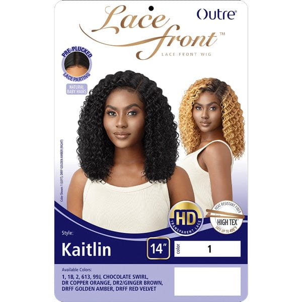 Outre Synthetic Swiss HD Lace Front Wig - KAITLIN - Image 6