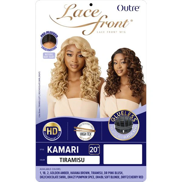 Outre Synthetic Swiss HD Lace Front Wig - KAMARI - Image 6