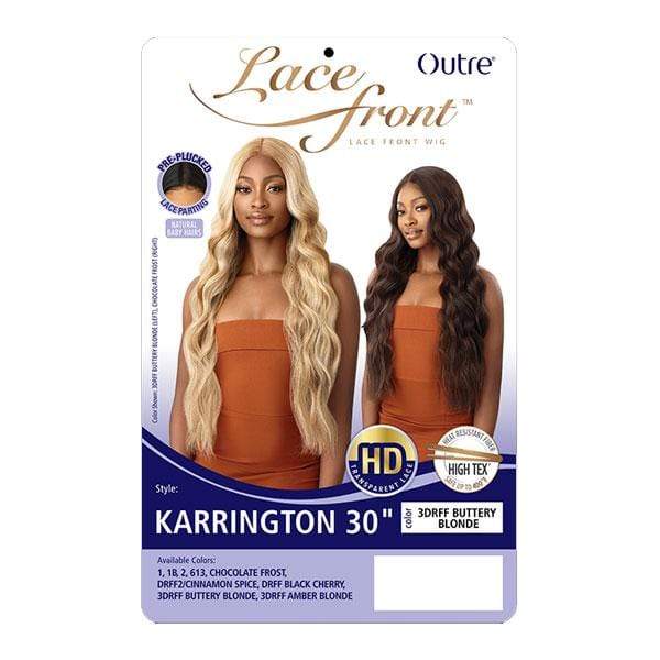 Outre Synthetic Swiss HD Lace Front Wig - KARRINGTON 30" - Image 5
