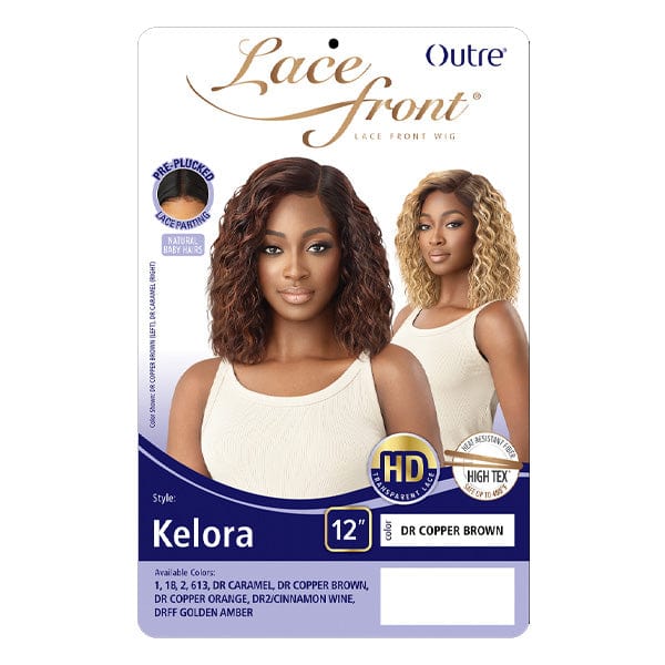 Outre Synthetic Swiss HD Lace Front Wig - KELORA - Image 5