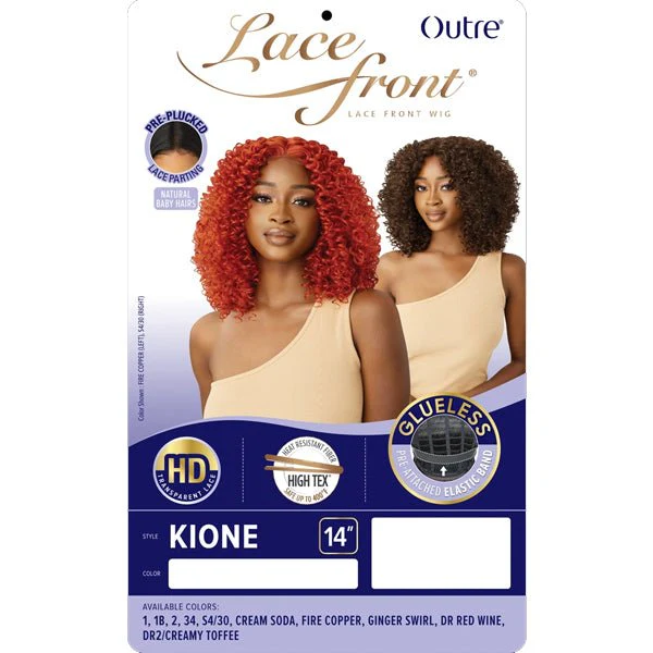 Outre Synthetic Swiss HD Lace Front Wig - KIONE - Image 5