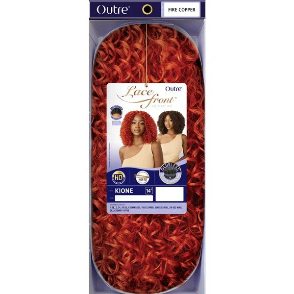 Outre Synthetic Swiss HD Lace Front Wig - KIONE - Image 6