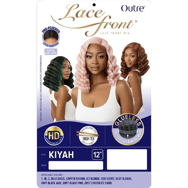 Outre Synthetic Swiss HD Lace Front Wig - KIYAH - Image 6