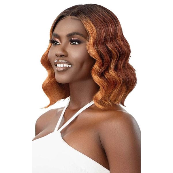 Outre Synthetic Swiss HD Lace Front Wig - LEDINA - Image 16